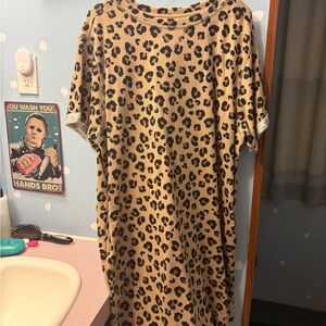 Crown & Ivy Animal Print Dress